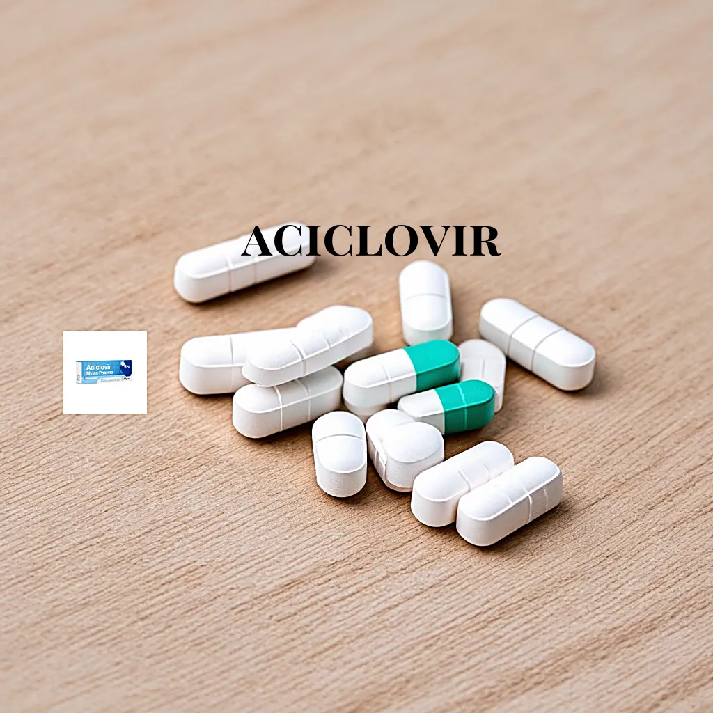 Medicamento generico del aciclovir